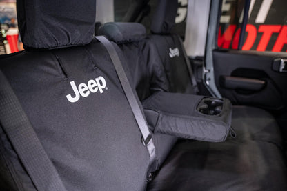 COVERCRAFT SSJ7497FJ11WFBK Covercraft Endura Jeep Logo SEATSAVER Custom S - SSJ7497FJ11WFBK