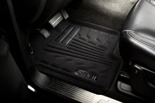 LUND 783130-B Lund 783130-B Black Rear Pair Catch-It Carpet Floor Mat