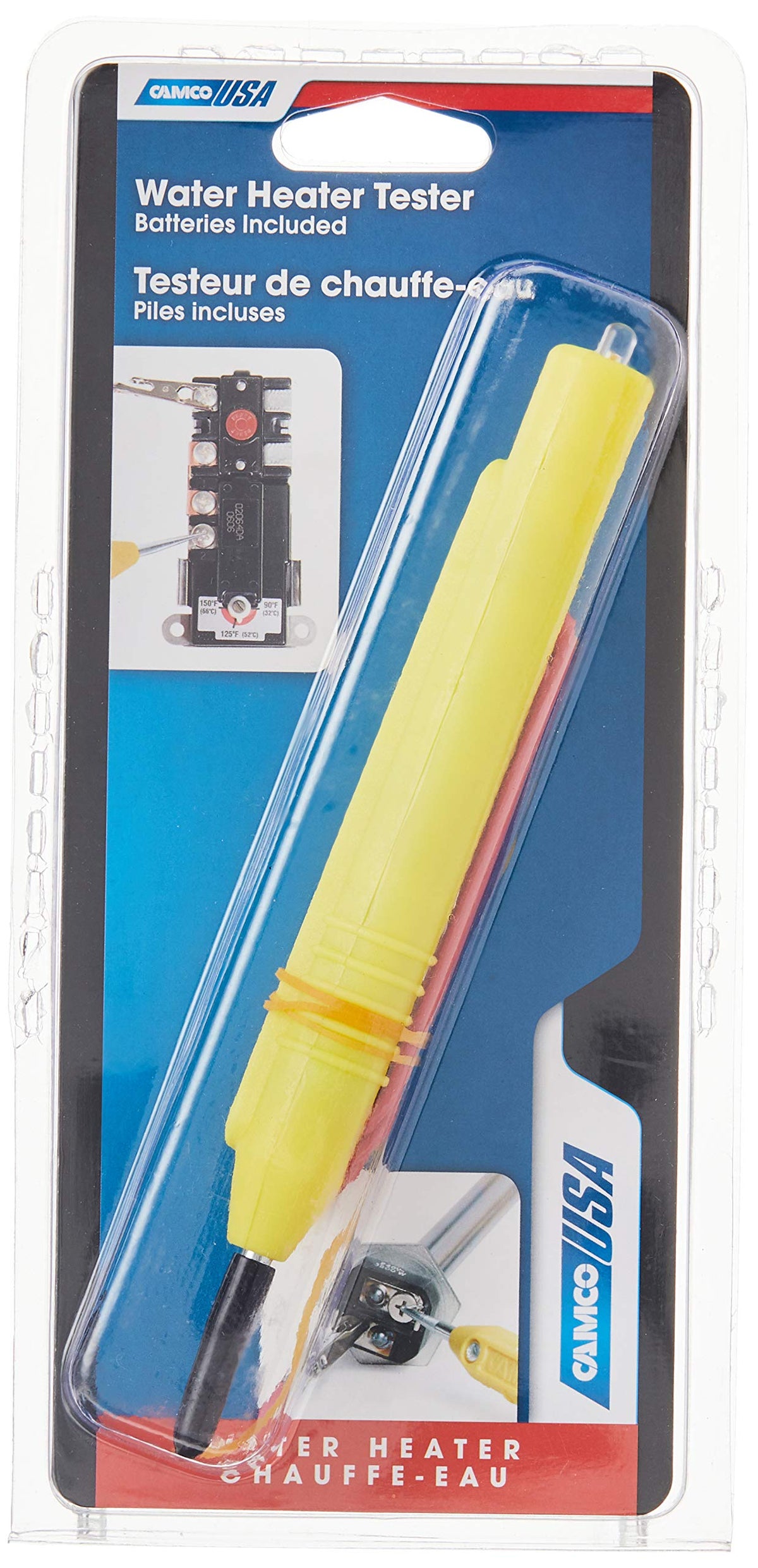 CAMCO 10023 Camco 10023 Water Heater Continuity Tester with Battery