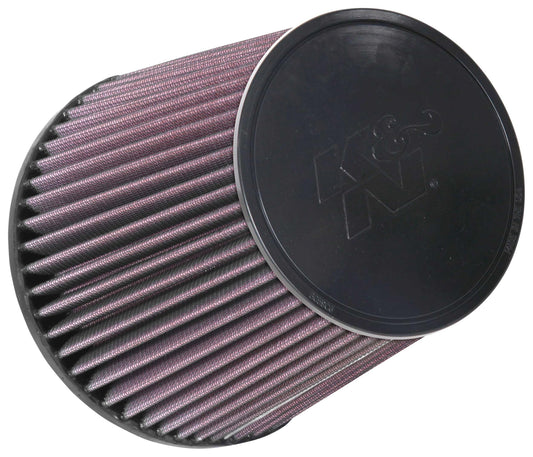 K&N FILTER RU-1037 K&N High-Flow Original Lifetime Universal Clamp-On Air Filter: High Performance, Premium, Washable: Flange Diameter: 5 In, Filter Height: 6.5 In, Flange Length: 1 In, Shape: Round Tapered, RU-1037