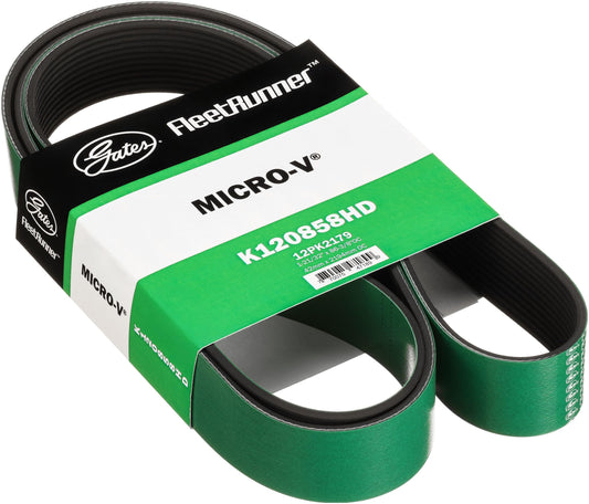 Gates K120858HD V-RIBBED BELT (HEAVY DUTY