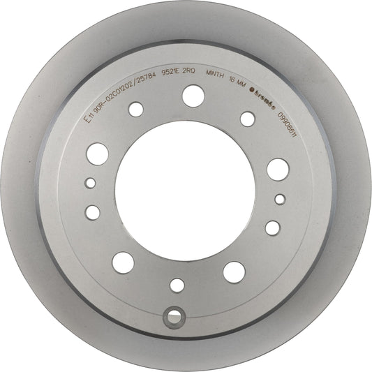 BREMBO 09908611C02 Brembo 09.9086.11 UV Coated vented Rear Brake Rotor LEXUS/TOYOTA/TOYOTA (FAW) OE# 4243160281