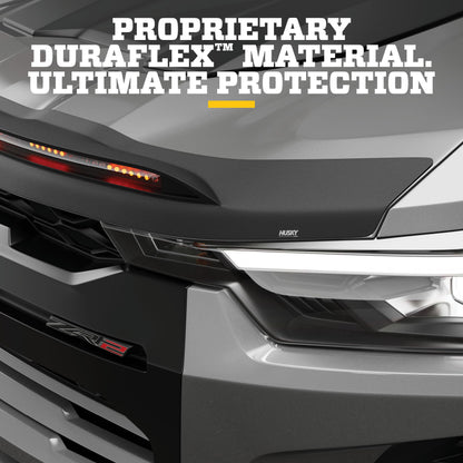 Husky Liners 2820196 Husky Liners Aeroskin Lightshield PRO Low Profile Deflector/Bug Shield – Fits 2021-2026 Ford F-150 (Excludes Tremor/Platinum/King Ranch Models) – Hood, 1-pc Black - 2820196