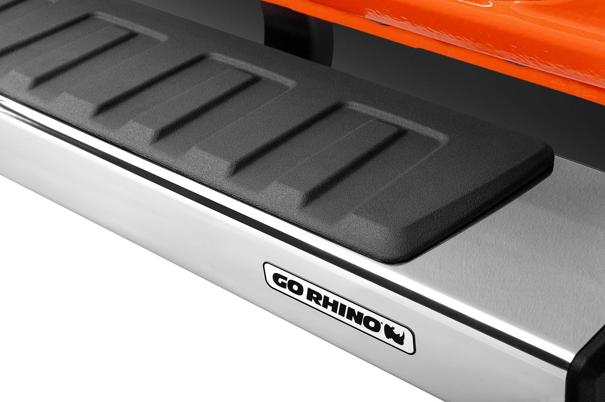 GO RHINO 6862443280PS Go Rhino 6" OE Xtreme II Sidesteps & Brackets | Cab Length, Polished Stainless Steel | 6862443280PS | Fits 2024 Toyota Tacoma Double Cab