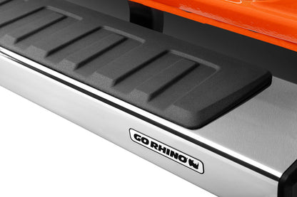 GO RHINO 6862443280PS Go Rhino 6" OE Xtreme II Sidesteps & Brackets | Cab Length, Polished Stainless Steel | 6862443280PS | Fits 2024 Toyota Tacoma Double Cab