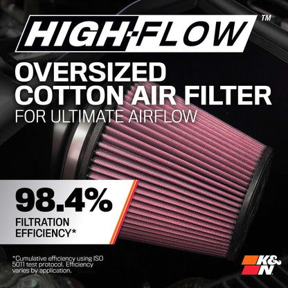K&N FILTER 63-1563 K&N Cold Air Intake System: High-Flow Air Filter, Increase Performance & Towing: Compatible with 2011-2026 Dodge/Jeep Durango, Grand Cherokee, 63-1563