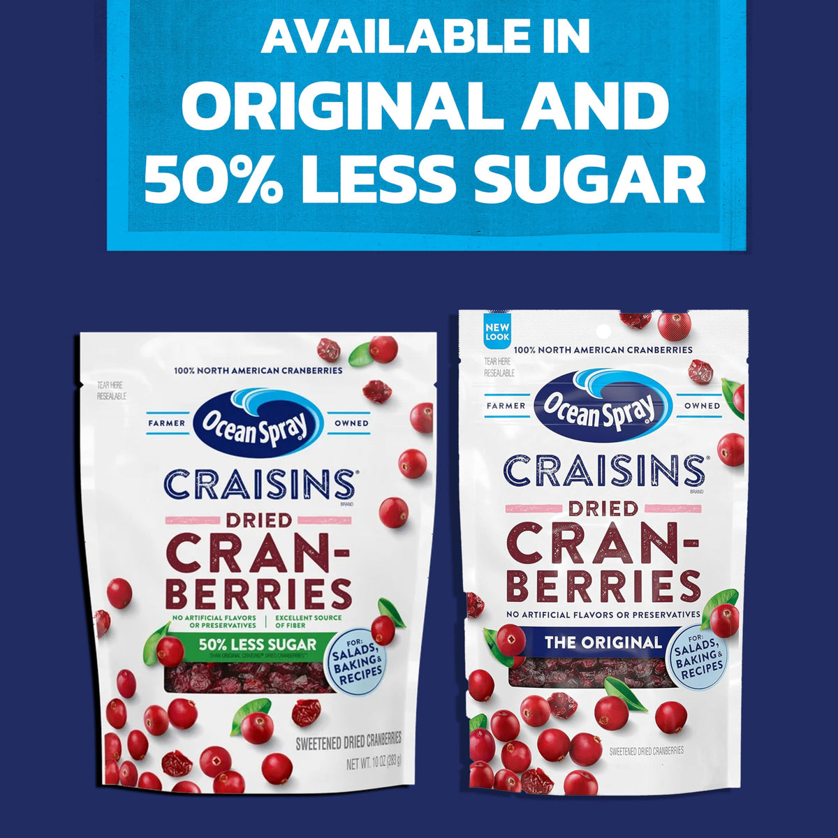 Ocean Spray Ocean Spray Craisins Original Dried Cranberries, 48 oz