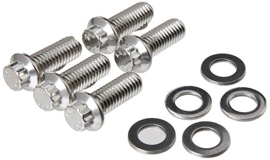 ARP 613-1000 ARP 6131000 Stainless Steel 3/8-16 12-Point Bolts - Pack of 5