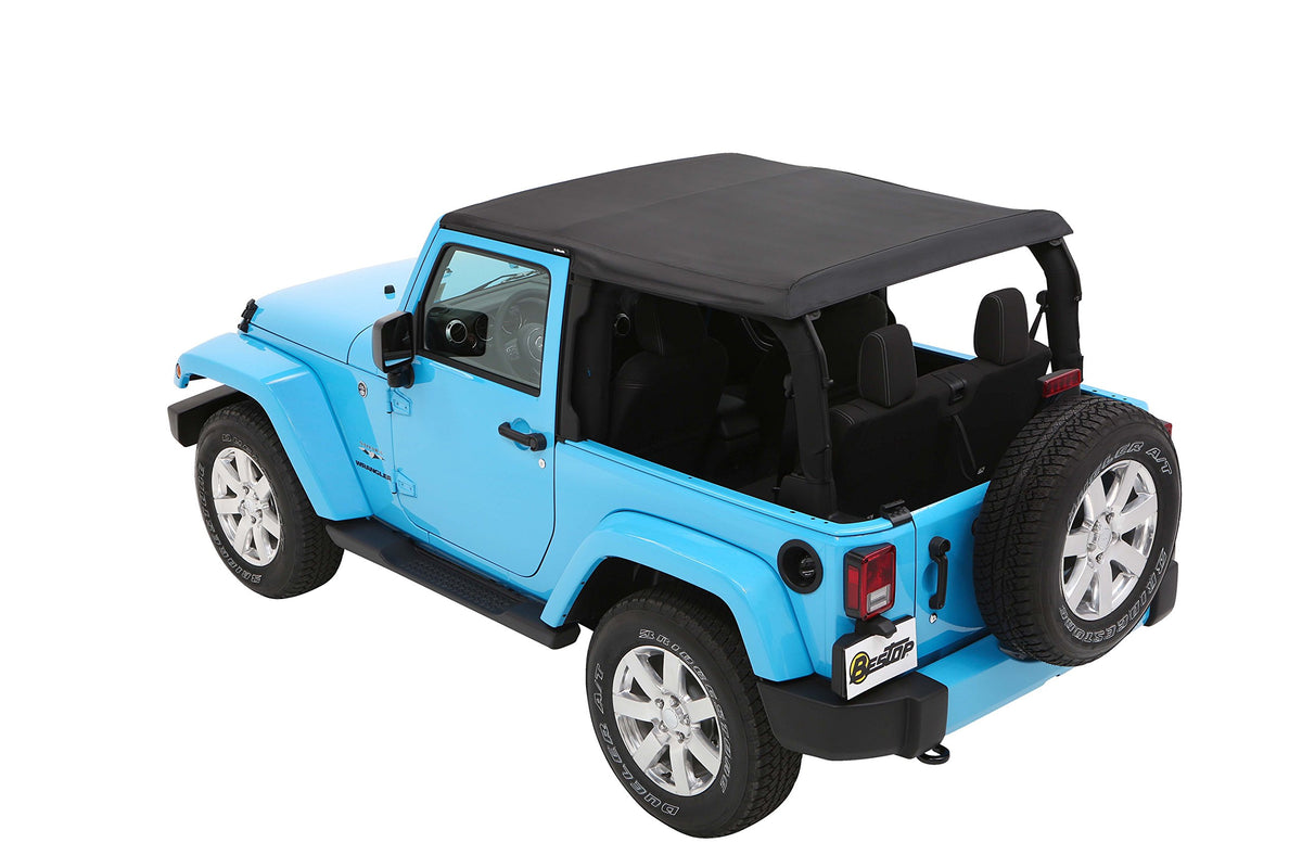 BESTOP 56852-35 Bestop Trektop Black Diamond 5685235 for Jeep Wrangler JK 2-Door 2007-2018