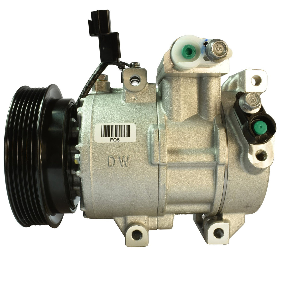 MANDO 10A1402 Mando 10A1402 AC Compressor Original Equipment (Pre-filled Oil)