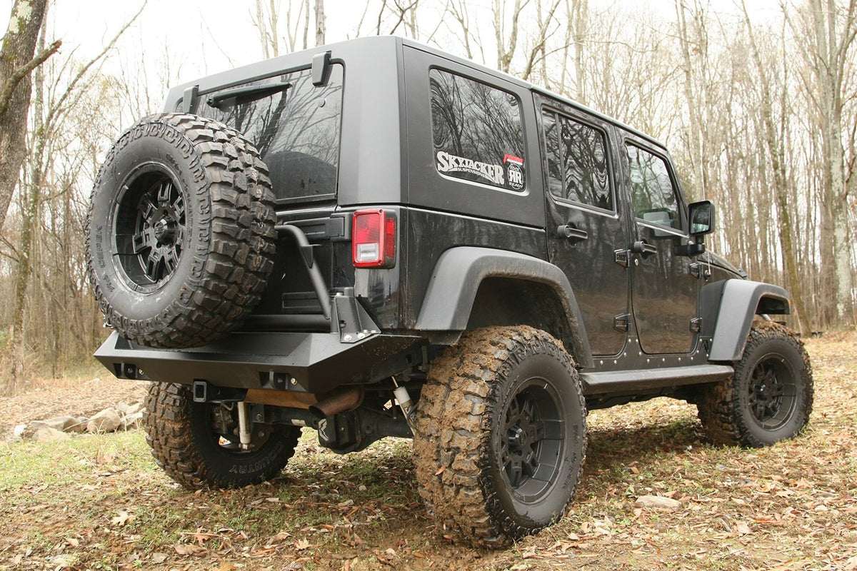 FAB FOURS JP-Y1251T-1 Fab Fours JP-Y1251T-1 Tire Carrier for Jeep TJ/LJ '97-'10