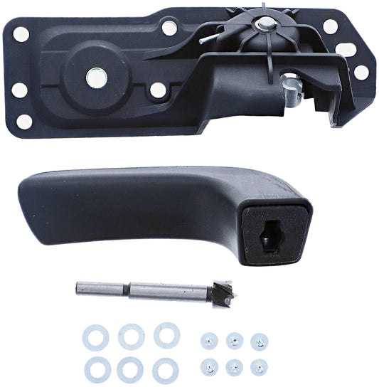 DORMAN 80374CD Dorman 80374CD Interior Door Handle Compatible with Select Cadillac / Chevrolet / GMC Models, Black; Textured