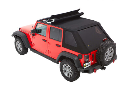 BESTOP 56853-35 Bestop Trektop Black Diamond 5685335 for Jeep Wrangler JK 4-Door 2007-2018