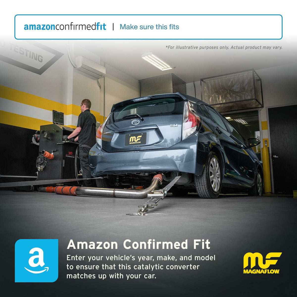 MAGNAFLOW 5571999 MagnaFlow Direct-Fit Catalytic Converter 5571999 (CARB Compliant)