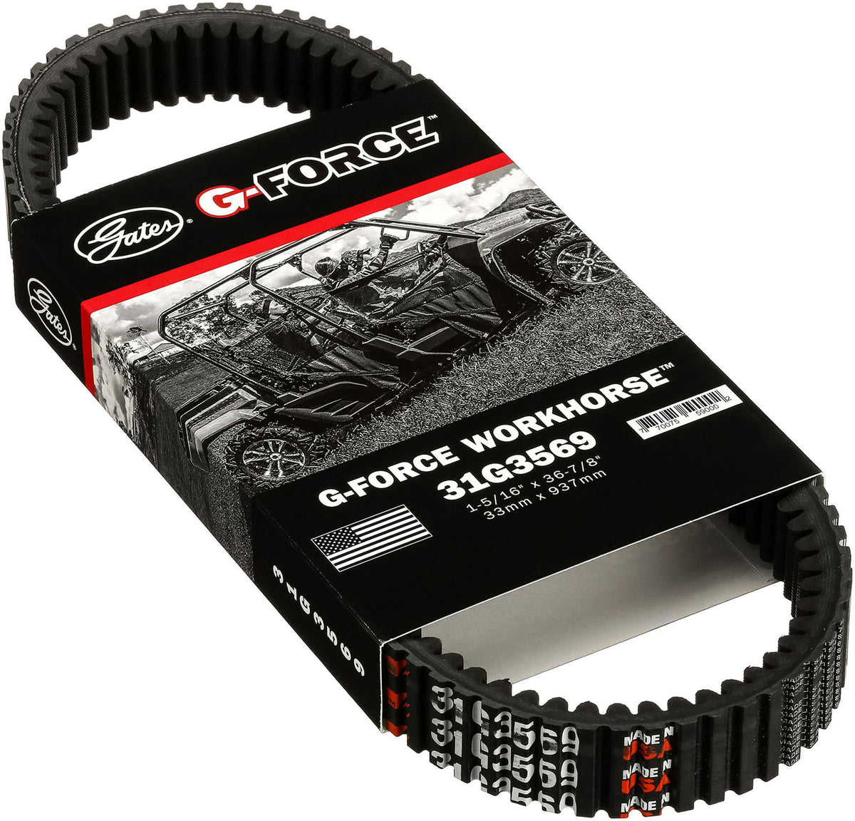 Gates 31G3569 G Force Continuously Variable Transmission