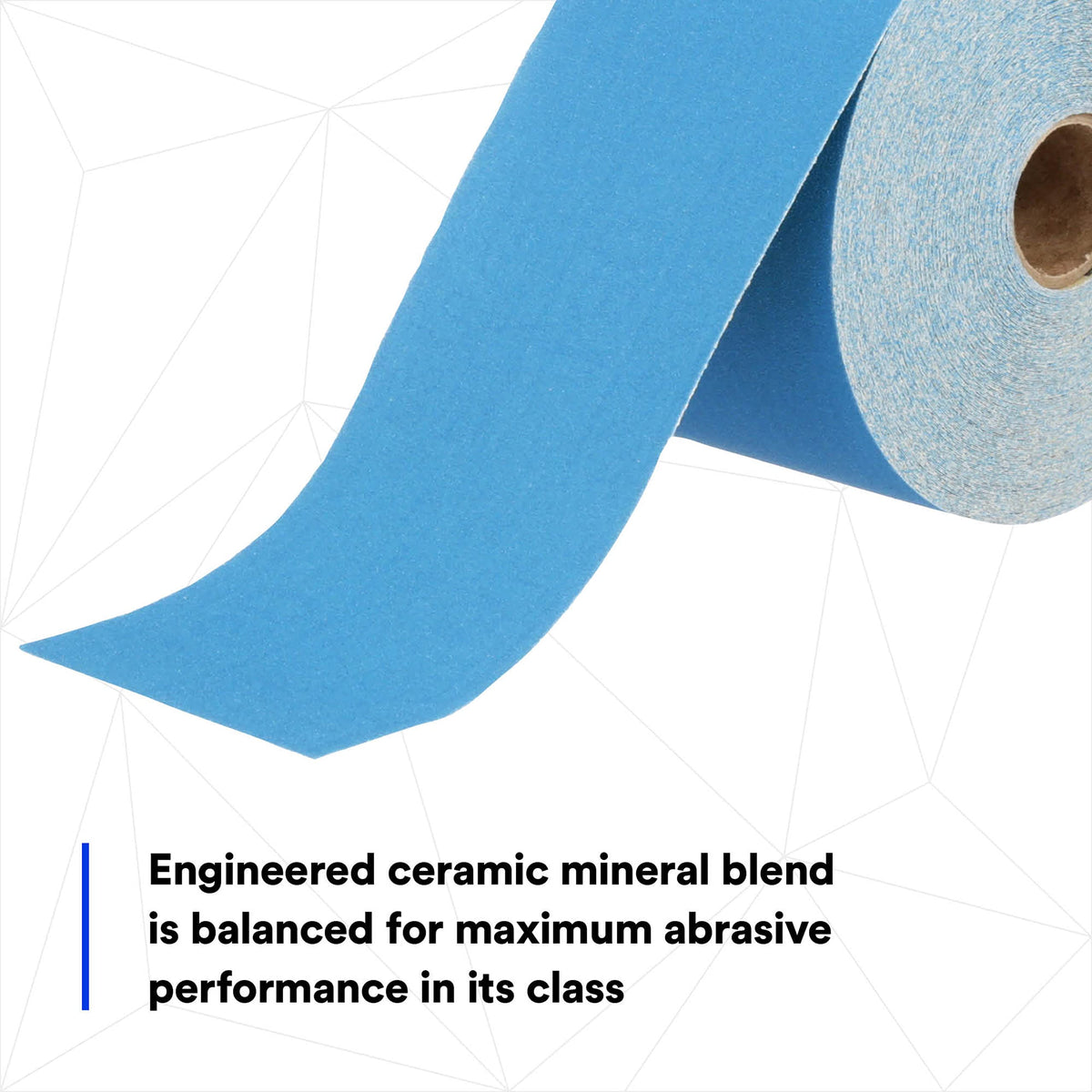 3M 36221 3M Stikit Blue Abrasive Sheet Roll, 36221, 180+ Grade, 2-3/4 in x 30 yd
