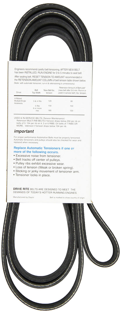 Dayco 5060940DR Serpentine Belt