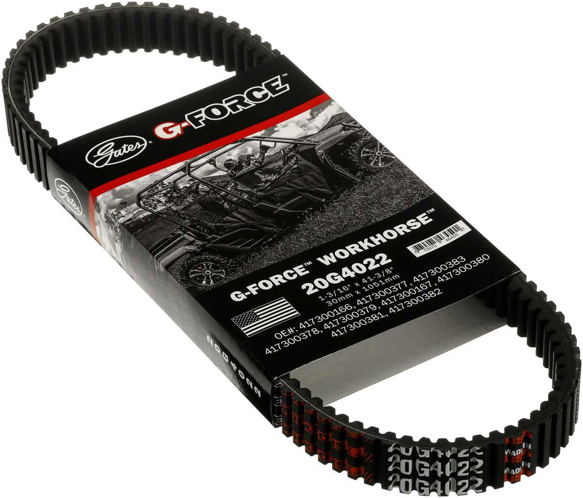 Gates 20G4022 G Force Workhorse Continuously Variable