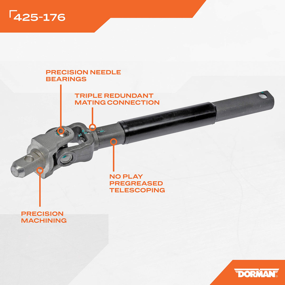 DORMAN 425-176 Dorman 425-176 Steering Shaft Compatible with Select Models