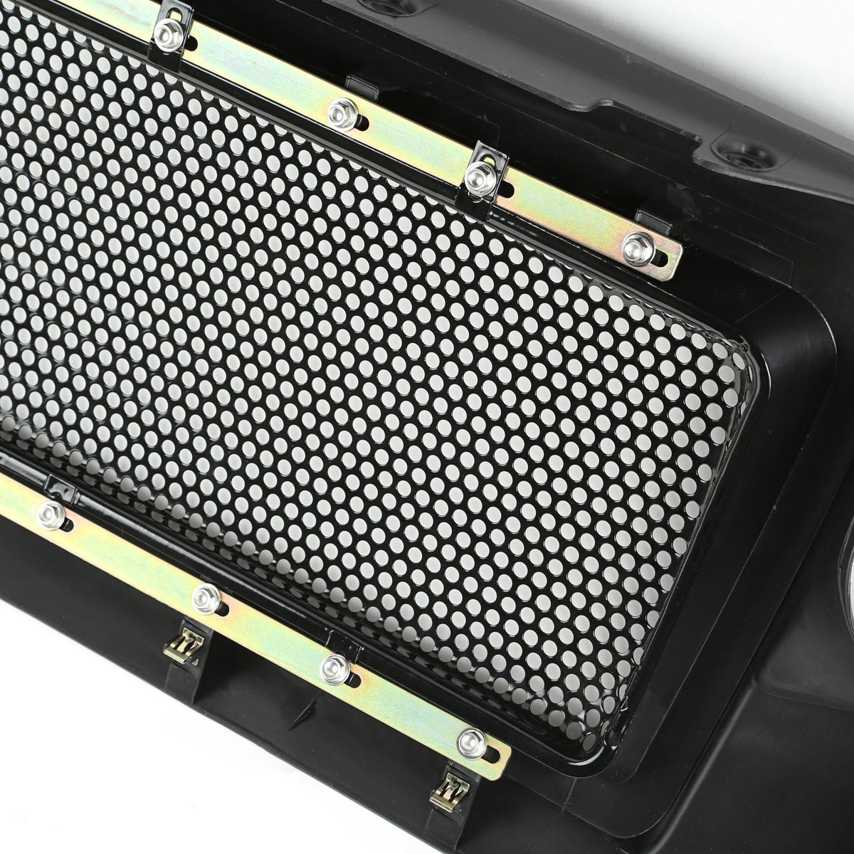 RUGGED RIDGE 12034.01 Rugged Ridge | Spartan Grille, Satin Black | 12034.01 | Fits 2007-2018 Jeep Wrangler JK
