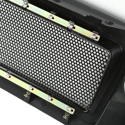 RUGGED RIDGE 12034.01 Rugged Ridge | Spartan Grille, Satin Black | 12034.01 | Fits 2007-2018 Jeep Wrangler JK