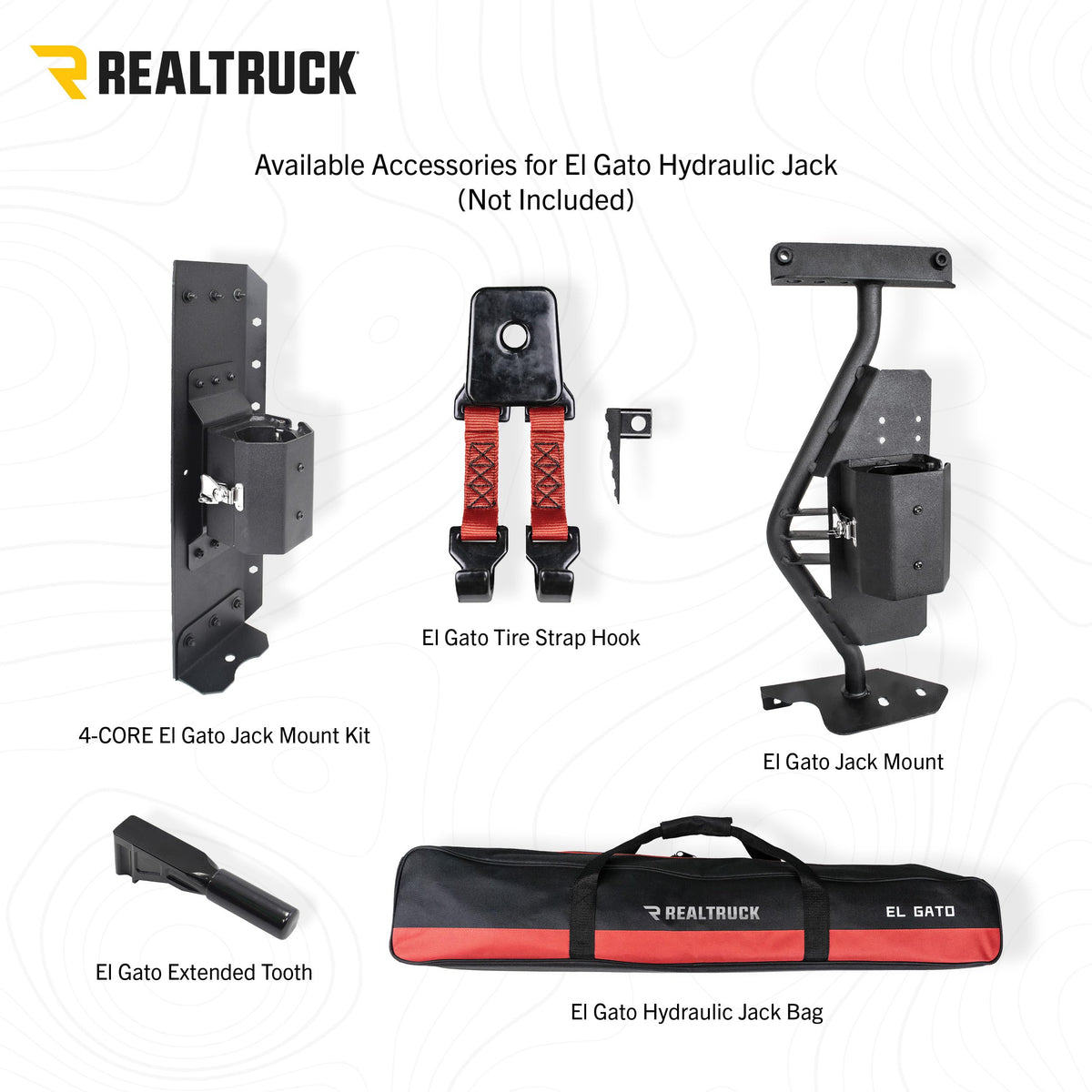 GO RHINO XG-RJ50010B Go Rhino XG-RJ50010B El Gato EG1 Hydraulic High-Lift Recovery Jack, Black