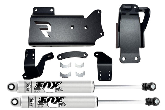 SUPERLIFT 92773-1 SUPERLIFT SUSPENSION Dual Steering Stabilizer Kit for RAM 2500/3500 | Fox 2.0 Series Cylinders | 92773-1 | Fits 2014-2025 RAM 2500/3500 4WD with No Lift to Any Lift Height