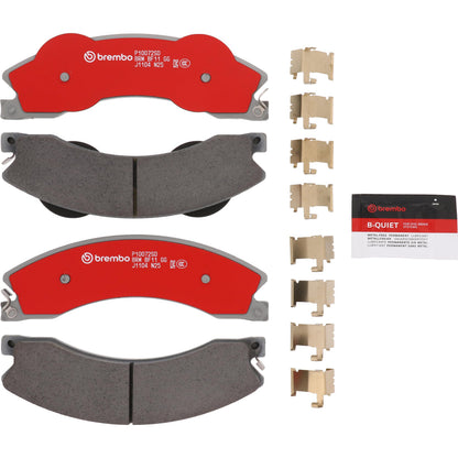 BREMBO P10072SD Brembo Disc Brake Pad Set Severe Duty P10072SD