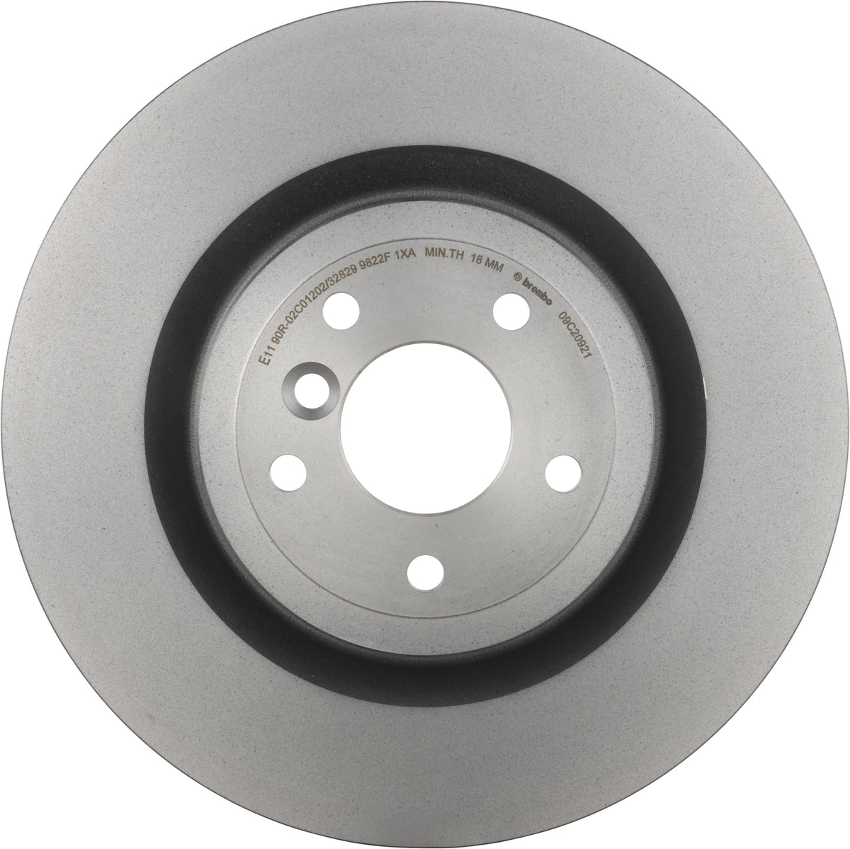 BREMBO 09C20921C02 Brembo 09.C209.21 UV Coated Pillar Vented Brake Rotor JAGUAR/JAGUAR (CHERY) OE# T4N1744