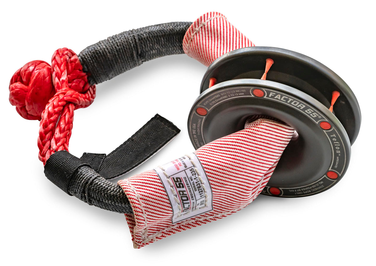 FACTOR 55 00125 Factor 55 Ultraguard Soft Shackle Rope Sleeve Guard, 1-1/2" Diameter x 11" Length
