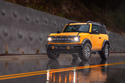 MORIMOTO LF497-A Morimoto XB LED Headlights Fits Ford Bronco 2021+ Plug and Play Headlight Assemblies Amber DRL (LF497-A)