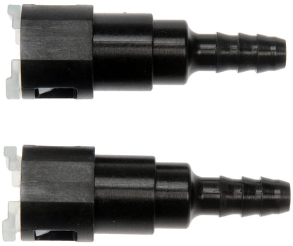 DORMAN 800-085 Dorman 800-085 Fuel Line Quick Connector That Adapts 3/8 In. Steel To 5/16 In. Nylon Tubing, 2 Pack Universal Fit