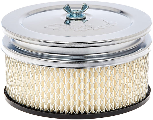 EDELBROCK 1209 Edelbrock 1209 Pro-Flo 6" Round Air Filter Assembly