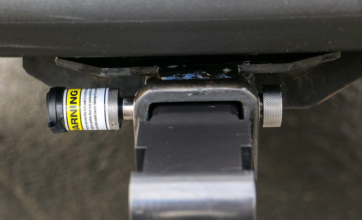 WEIGH SAFE WS06 Weigh Safe WS06 - Keyed Alike Dual Pin Lock and Receiver Pin (Designed to Function with 2",2.5" & 3" Receivers). ONLY FITS 180 Hitch Ball MOUNTS, Black