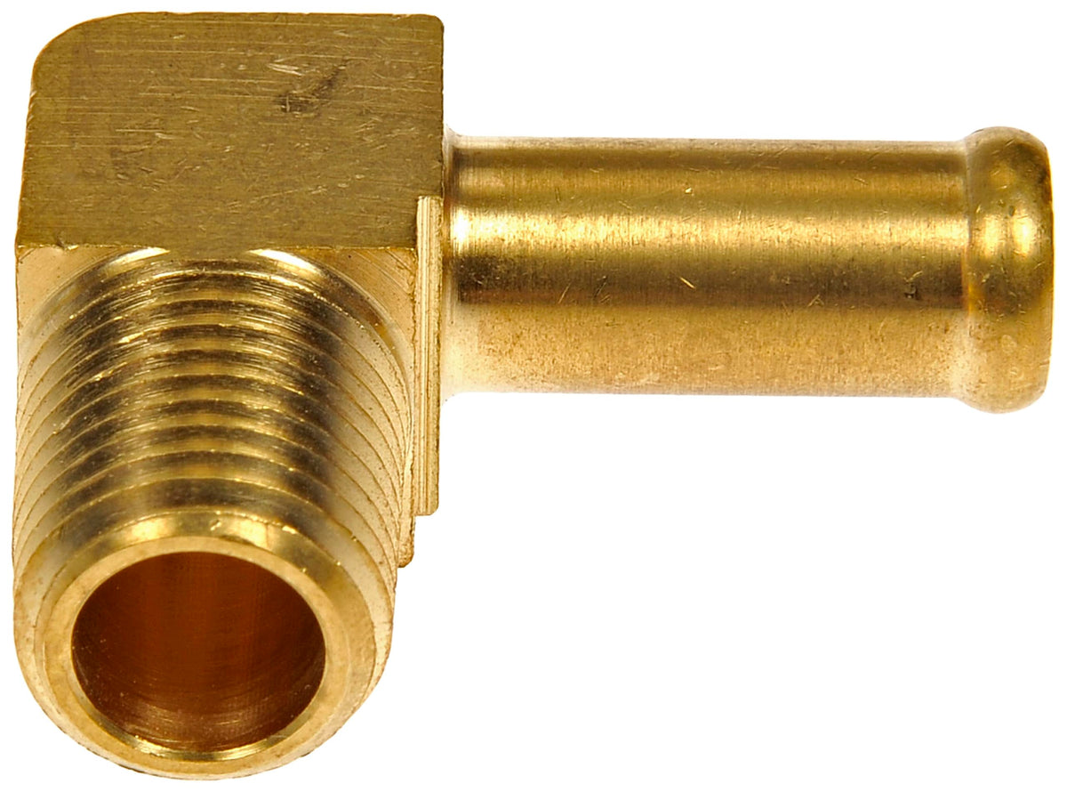 DORMAN 785-430D Dorman 785-430D Fuel Hose Fitting - 90 Degree Male Elbow - 3/8 In. X 1/4 In. MNPT Universal Fit
