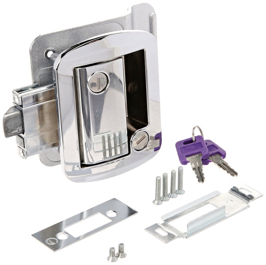 AP PRODUCTS 013-572 AP Products 013-572 Chrome Global Travel Trailer Entrance Lock Set