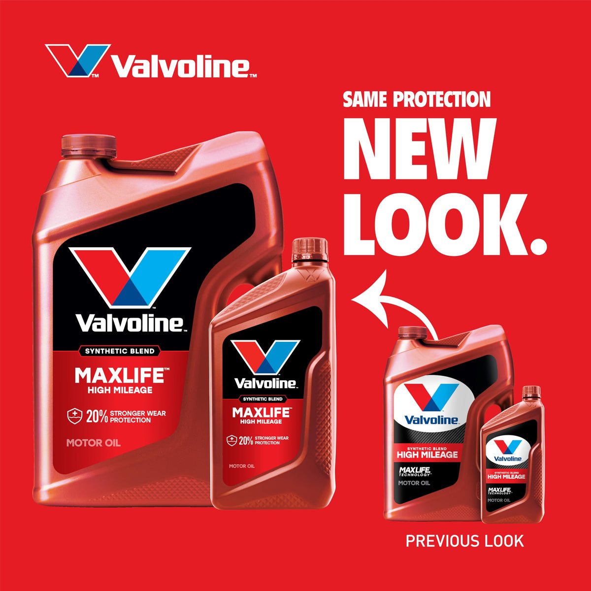 VALVOLINE 881163 Valvoline MaxLife High Mileage 5W-30 Synthetic Blend Motor Oil 5 Quart