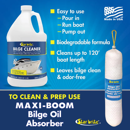 STAR BRITE 080500N STAR BRITE Heavy Duty Bilge Cleaner - Emulsifies Oil, Fuel & Grease