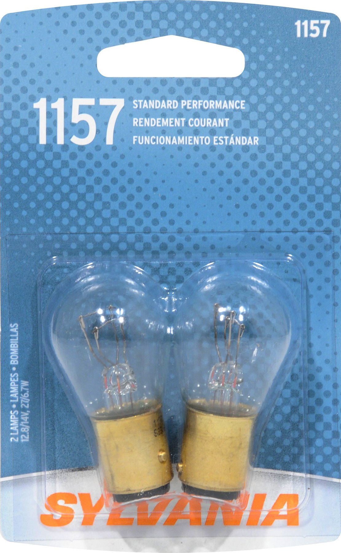 SYLVANIA 1157.BP2 Sylvania 1157BP Mini Incandescent Light Bulb, 2 Count