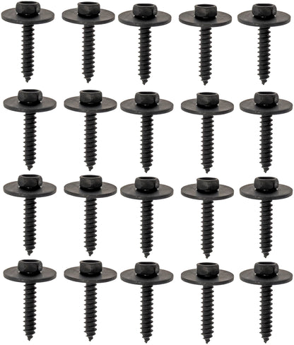 DORMAN 700-115 Dorman 700-115 Splash Shield Retainer Hardware - Self-Tapping Hex Head - M4.8 X 25 mm, 20 Pack