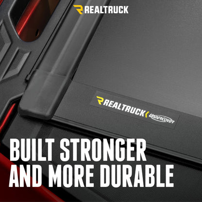 RealTruck UX12002 RealTruck Undercover Ultra Flex Hard Folding Truck Bed Tonneau Cover – UX12002 – Fits 2015-2022 Chevy/GMC Colorado/Canyon 5' 3" Bed (62.7")