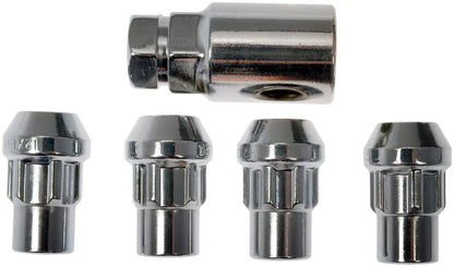 Dorman 712-328 WHEEL NUT LOCK CHROME ACORN SET M12-1.50