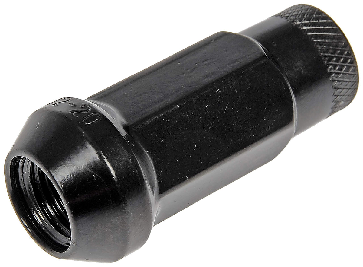 Dorman 713-285A BLACK OPEN END KNURLED WHEEL NUTS