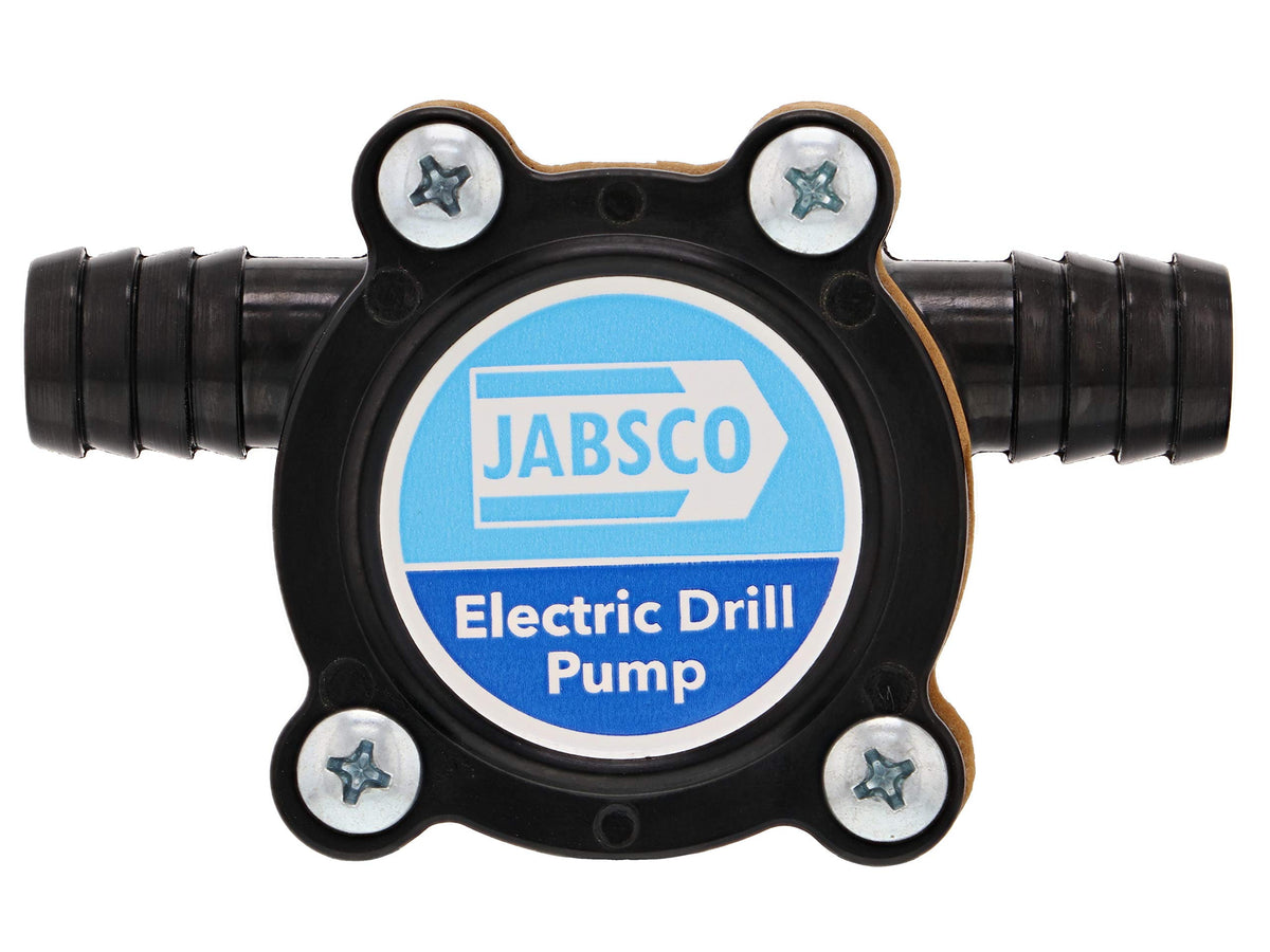 JABSCO 17250-0003 Jabsco 17250-0003, Self Priming Electric Drill Pump , Black