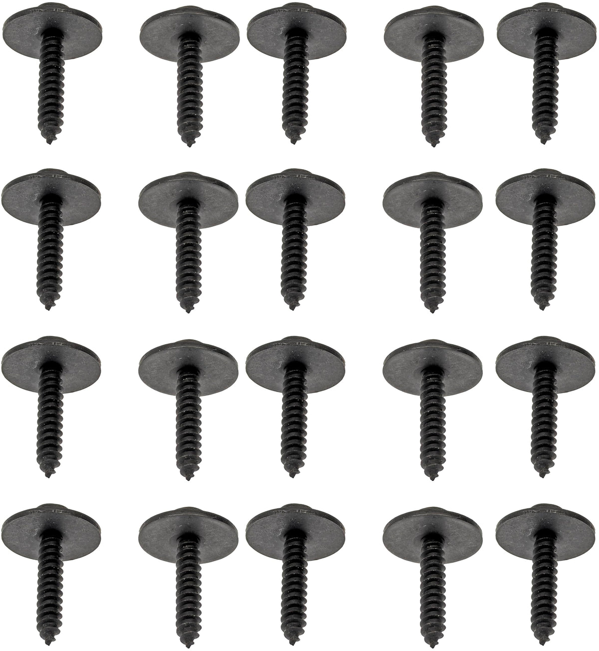 DORMAN 700-115 Dorman 700-115 Splash Shield Retainer Hardware - Self-Tapping Hex Head - M4.8 X 25 mm, 20 Pack