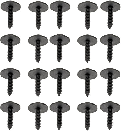 DORMAN 700-115 Dorman 700-115 Splash Shield Retainer Hardware - Self-Tapping Hex Head - M4.8 X 25 mm, 20 Pack