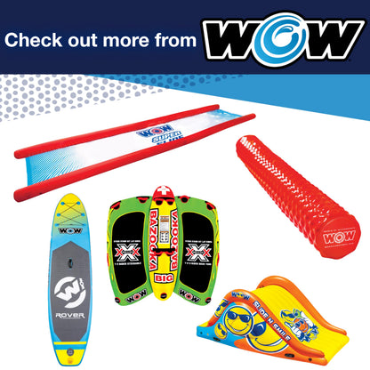 WOW SPORTS 13-4020 WOW Sports Electric Air Inflator, Air Pumps for Inflatables, Towables and Others, Comes with DC Power Adapter and Cord, 1.0 PSI