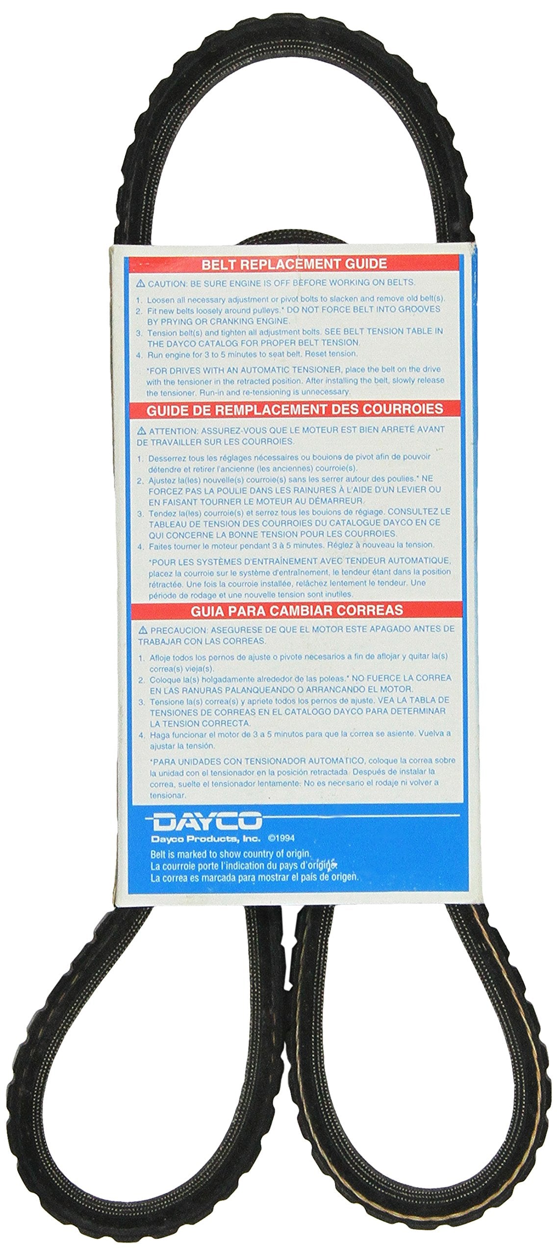 DAYCO 15418 Dayco 15418 66-99 NUMEROUS APPLICATIONS