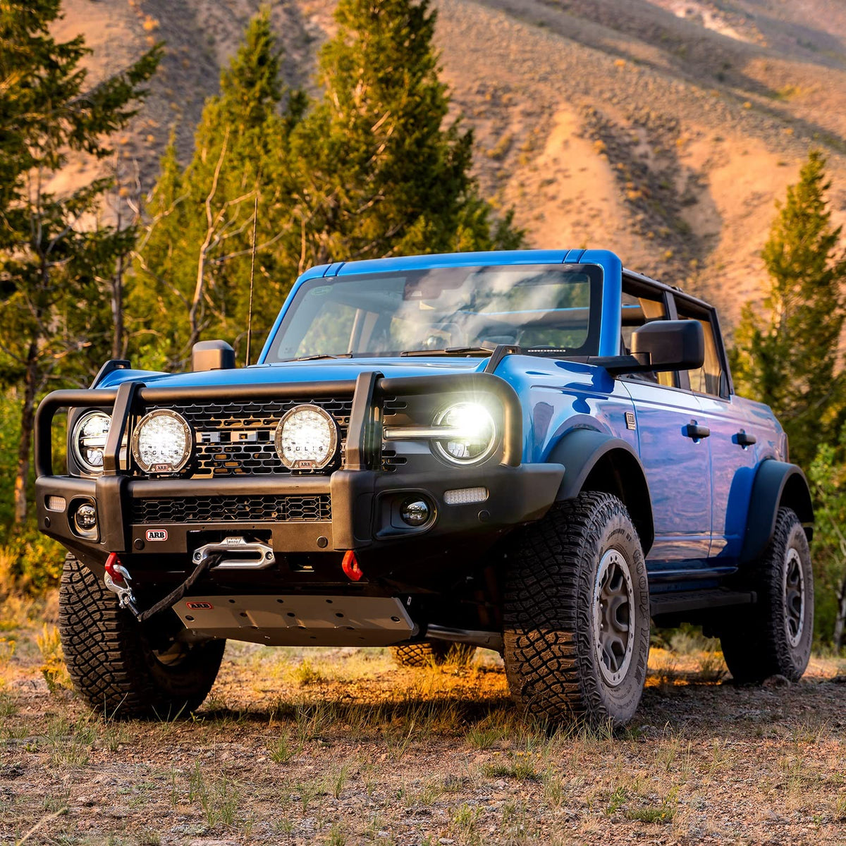 ARB 3480010 ARB 2021 Ford Bronco Summit Winch Bumper (Fit Kit NOT Included)