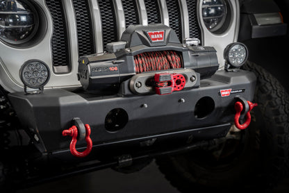 FACTOR 55 00050-01 Factor 55 Flatlink Shackle Mount Winch, Designed for use Steel or Synthetic Ropes up to 6,000 lbs - Red